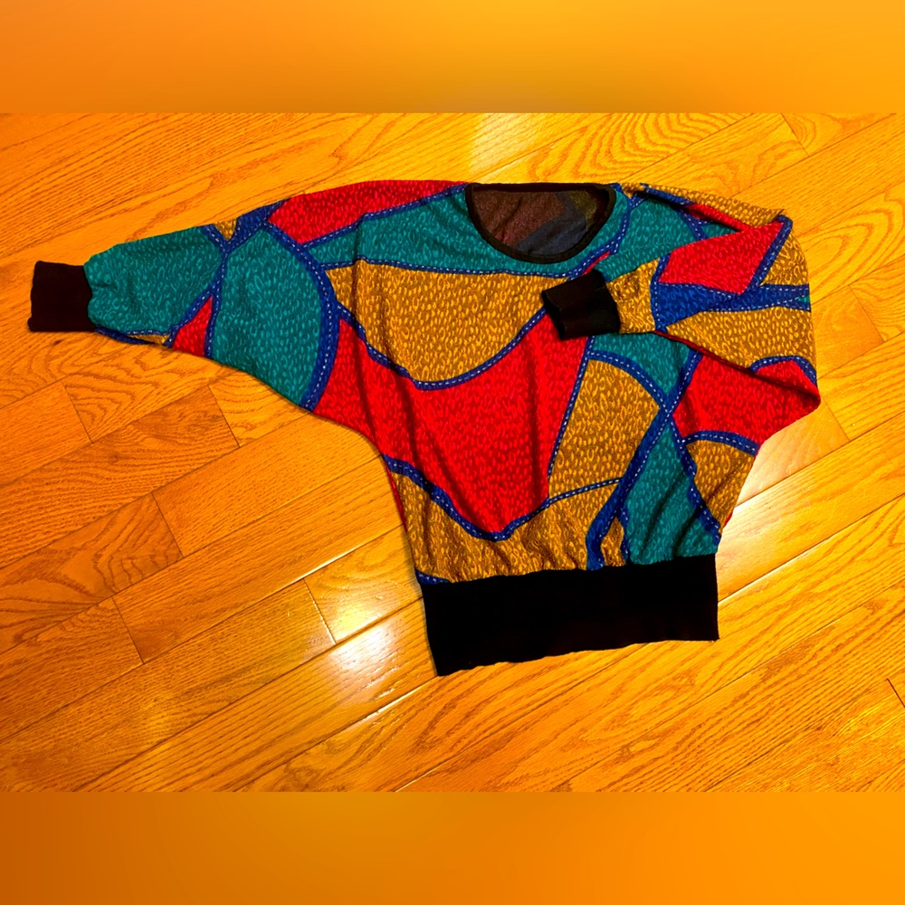 80’s batwing top